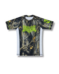 Bear the Unbearable Camo Rash Guard