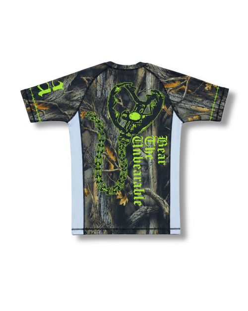 Bear the Unbearable Camo Rash Guard