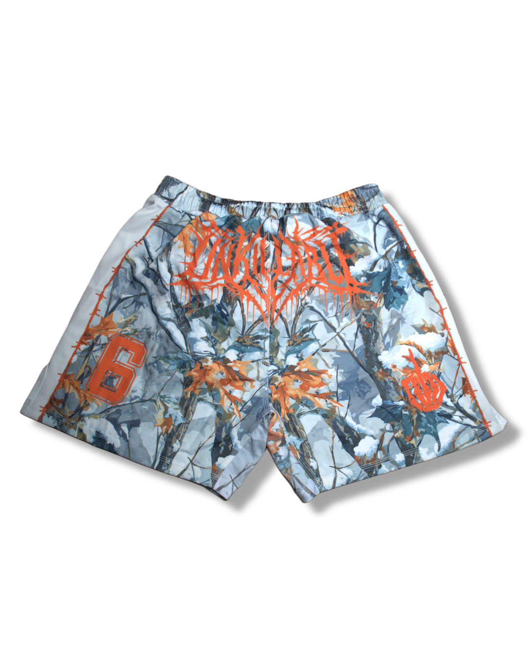 Snow Camo Grappling Shorts